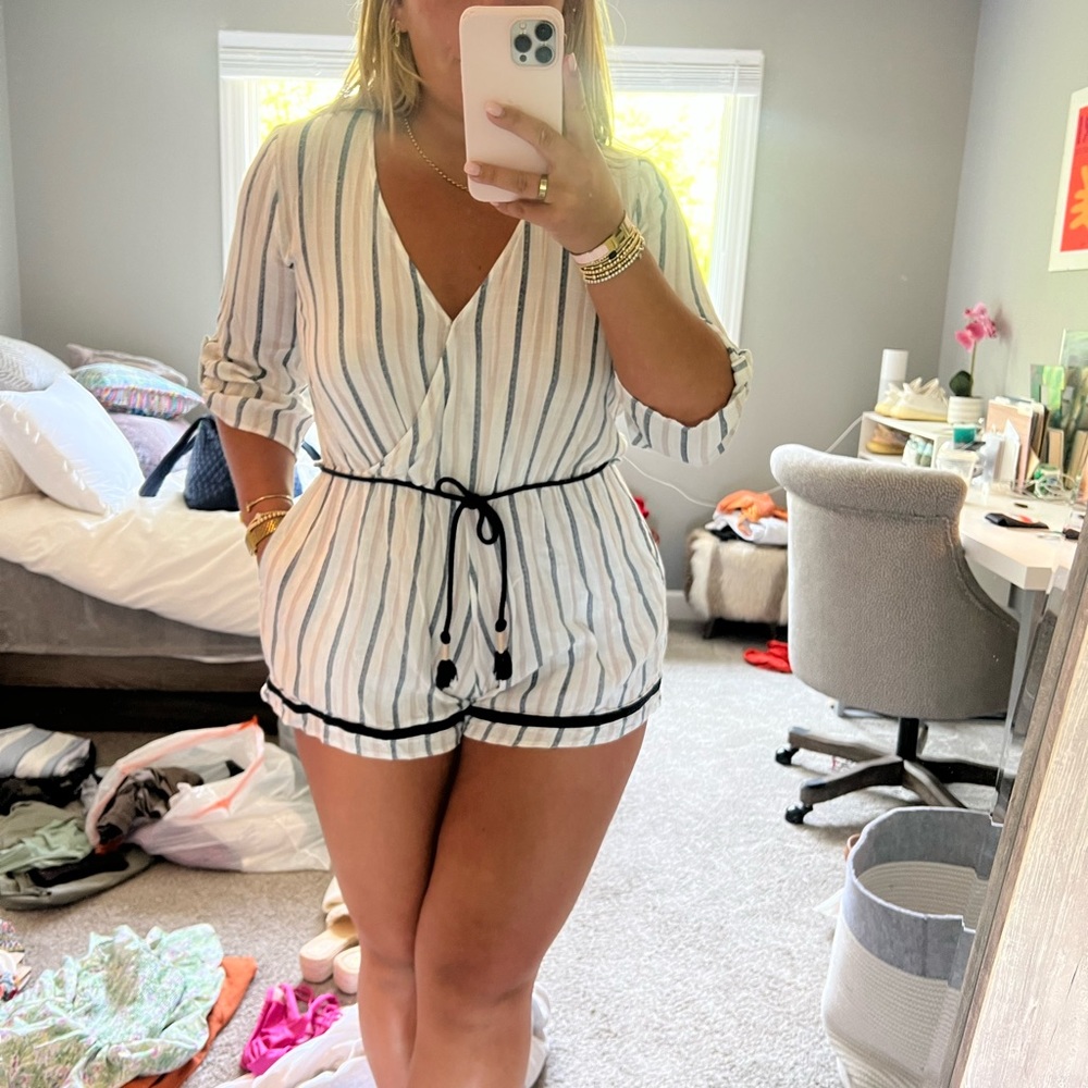 Striped Romper
